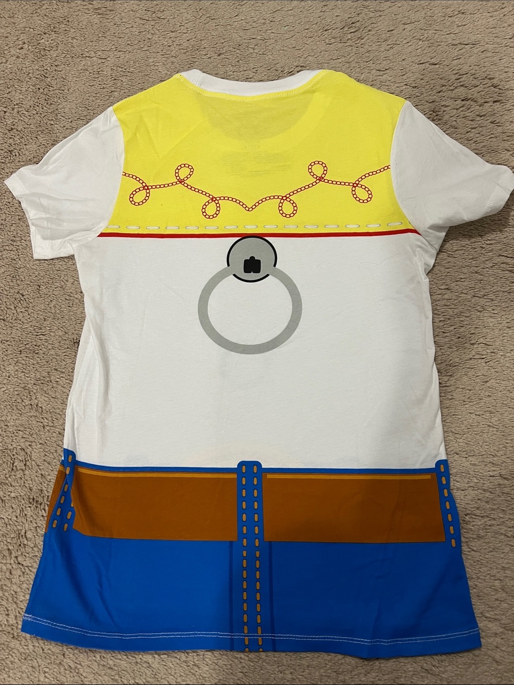 Jessie Graphic Long Sleeve Tee - White/Yellow - Picture 3 of 5